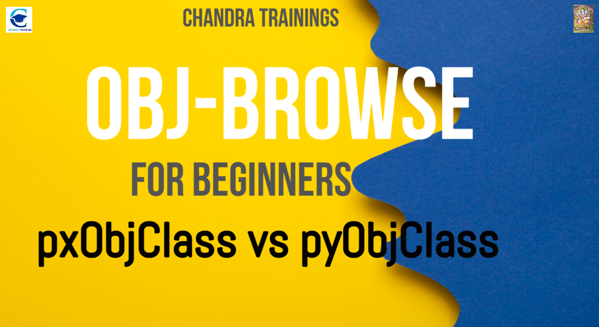 OBJ-Browse in PEGA For Beginners0