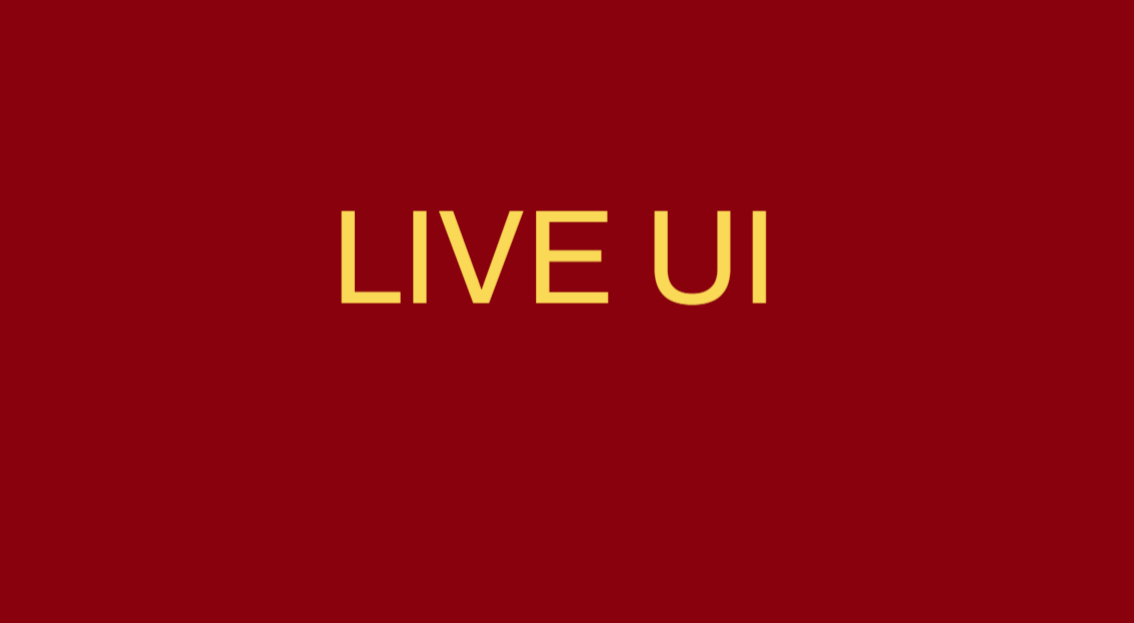 Live UI -Beginners